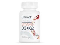 OstroVit Vitamina D3 + K2 90 Tablete